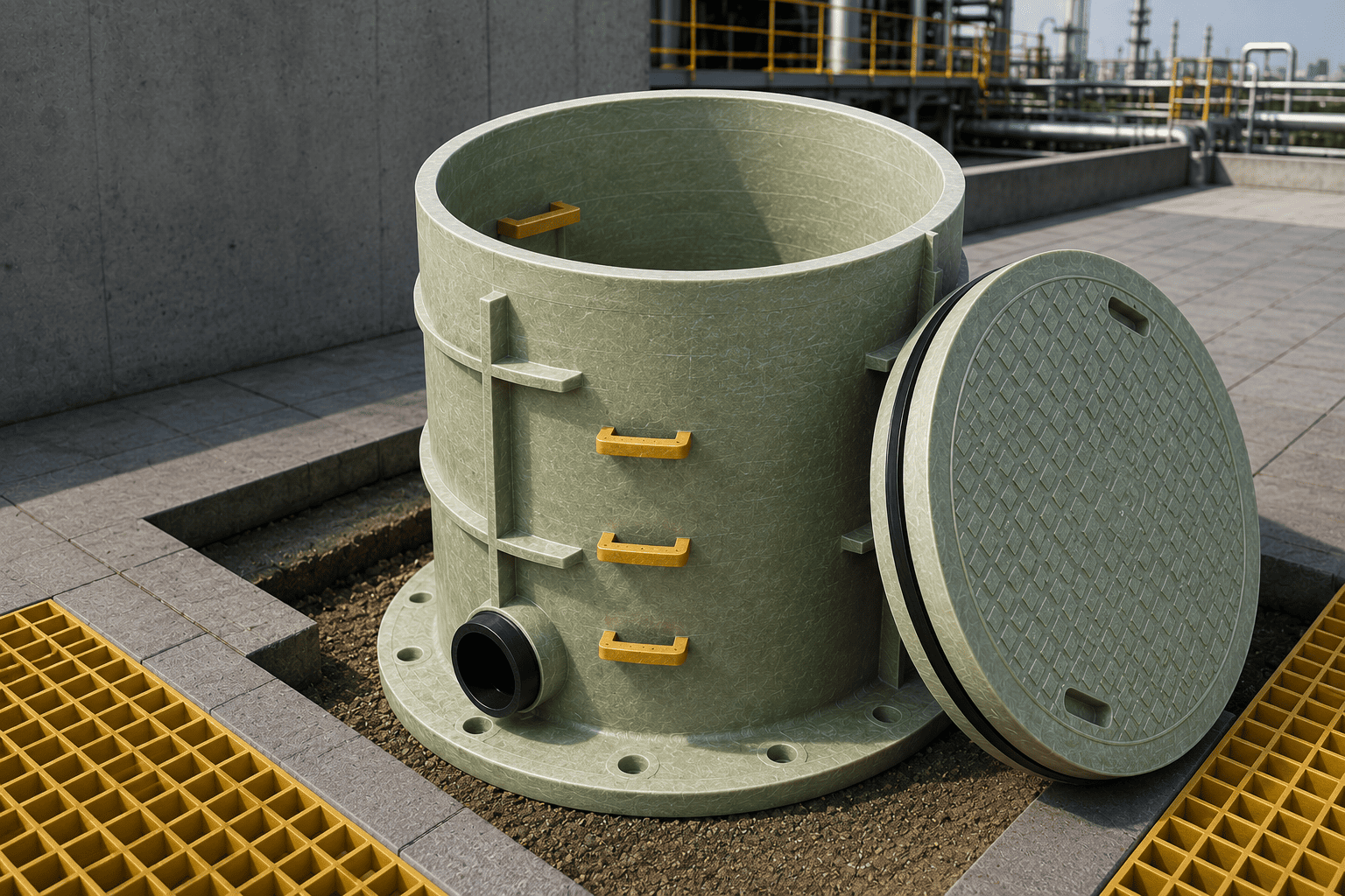 GRP Manholes Saudi Arabia